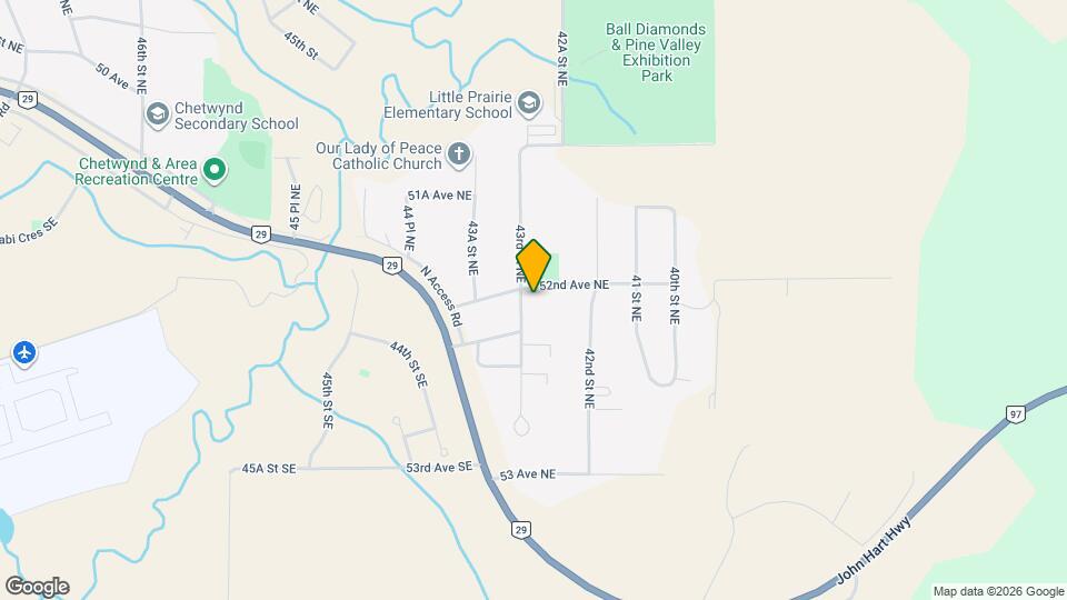 5200 43rd St NE Map and Location Details