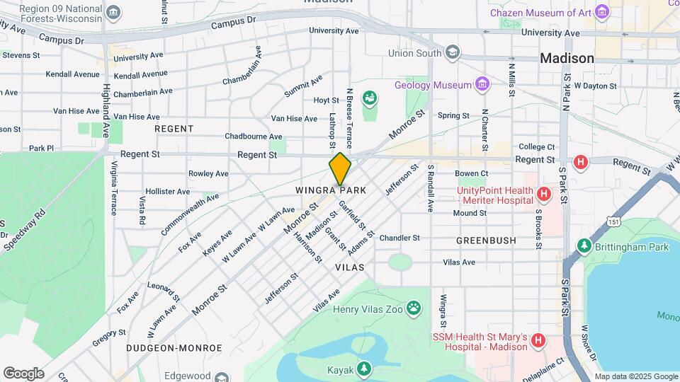 1629-1631 Monroe St Map and Location Details
