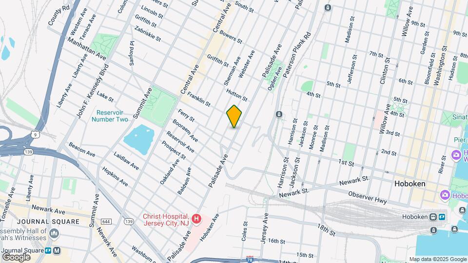 343 Palisade Ave, Unit 2 Map and Location Details