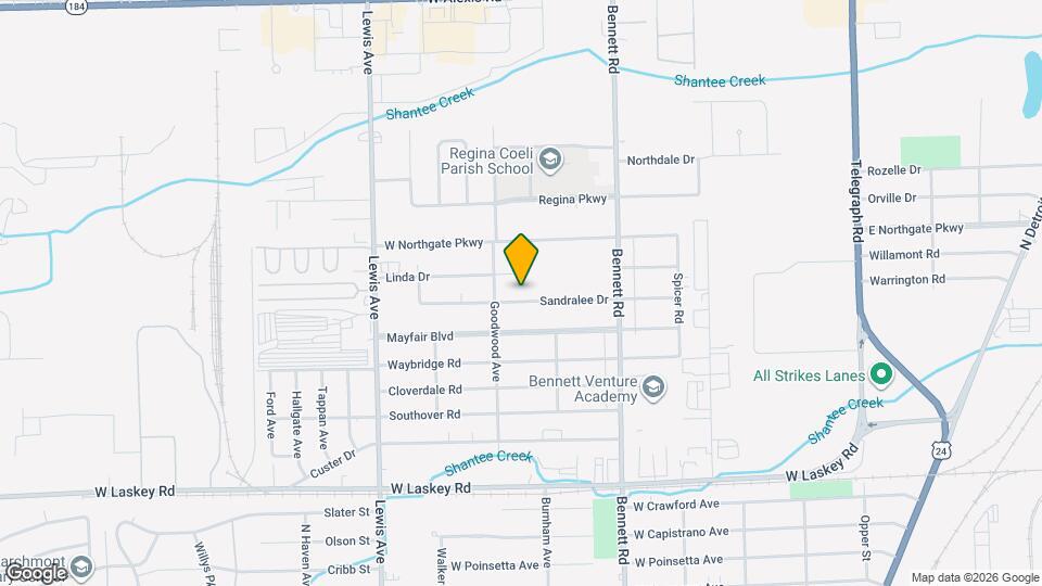 650 Sandralee Dr Map and Location Details
