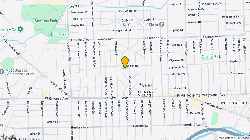 4220 Birchall Rd Map and Location Details