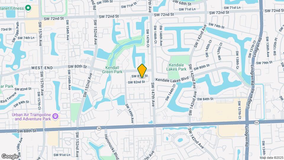 14765 Kendale Lakes Blvd Map and Location Details