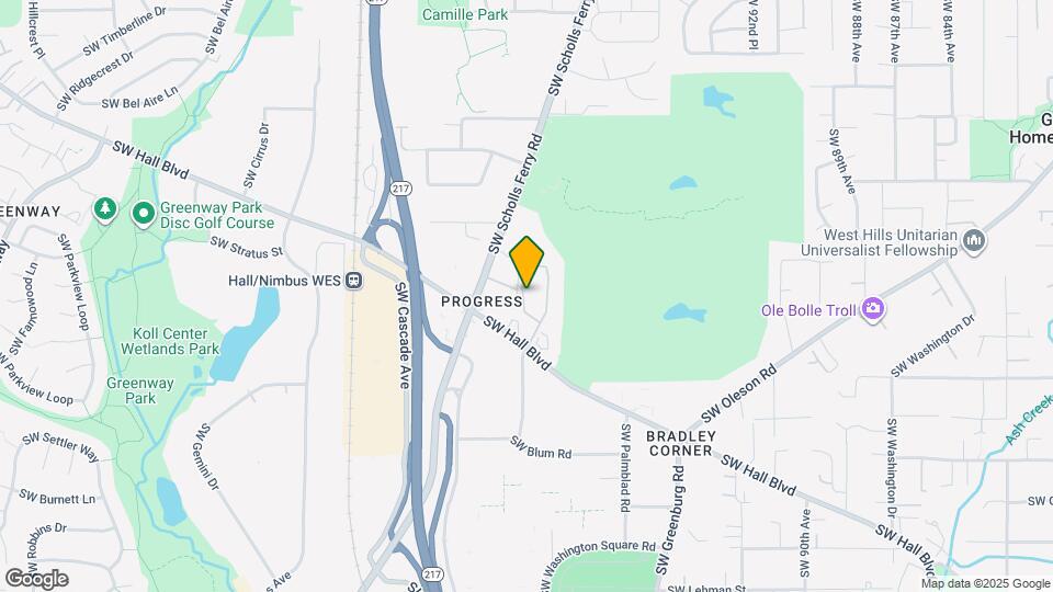 8747 SW Brightfield Cir Map and Location Details