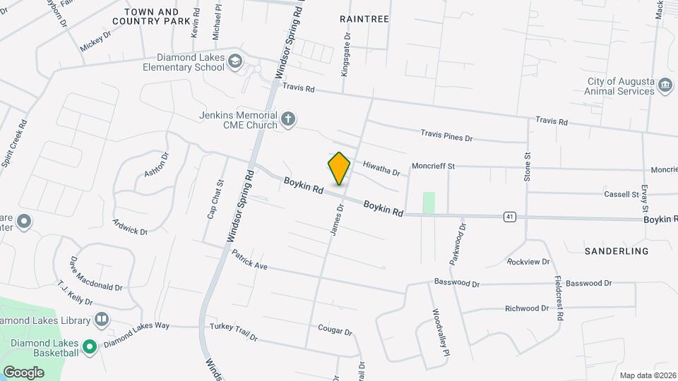 2401 Boykin Rd Map and Location Details