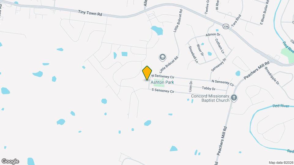 3291 N Senseney Cir Map and Location Details