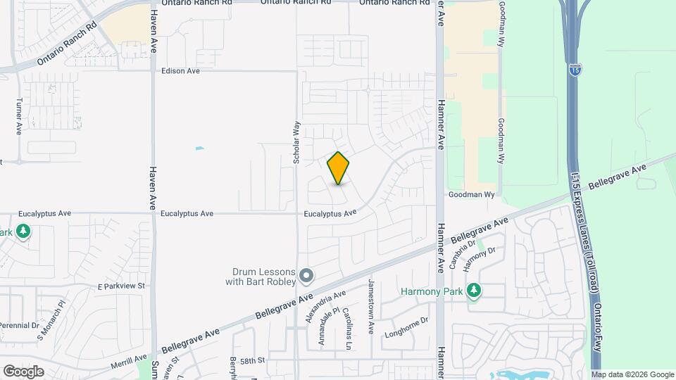 4558 S Mendocino Ave Mapa y Detalles de la Ubicación