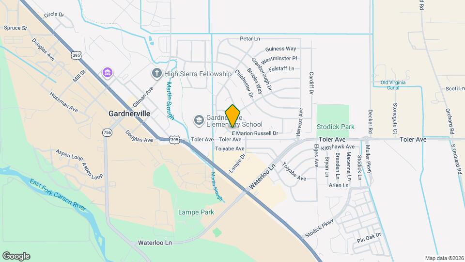 1320 E Marion Russell Dr Map and Location Details