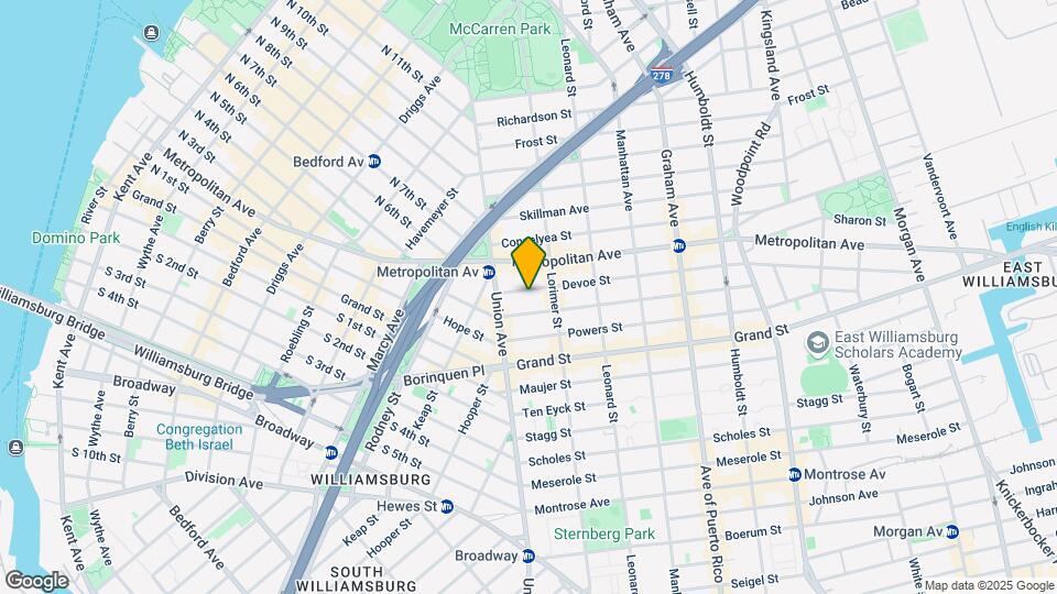 30 Devoe St Map and Location Details