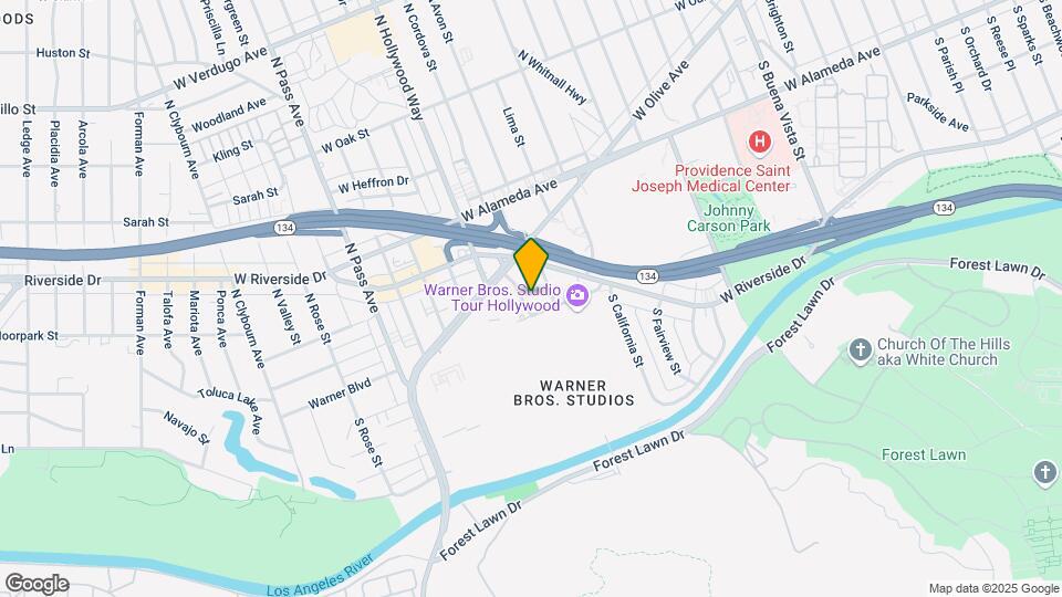 134 S Cordova St Mapa y Detalles de la Ubicación
