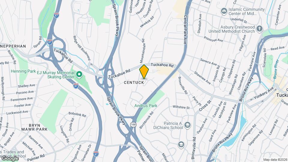 Curran, Martinelli, and Hall Apartments Map and Location Details