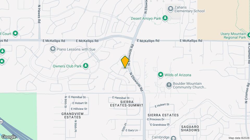 1748 N Makalu Cir Map and Location Details