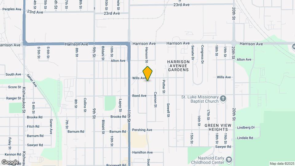 2818 Hanson St Map and Location Details