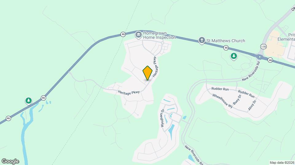 140 Heritage Pkwy Map and Location Details