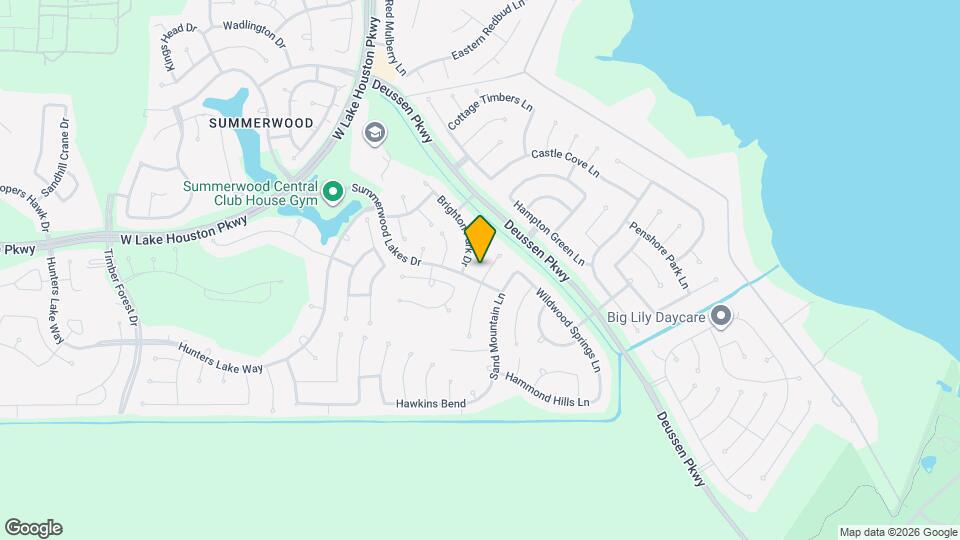 13607 Caney Springs Ln Map and Location Details