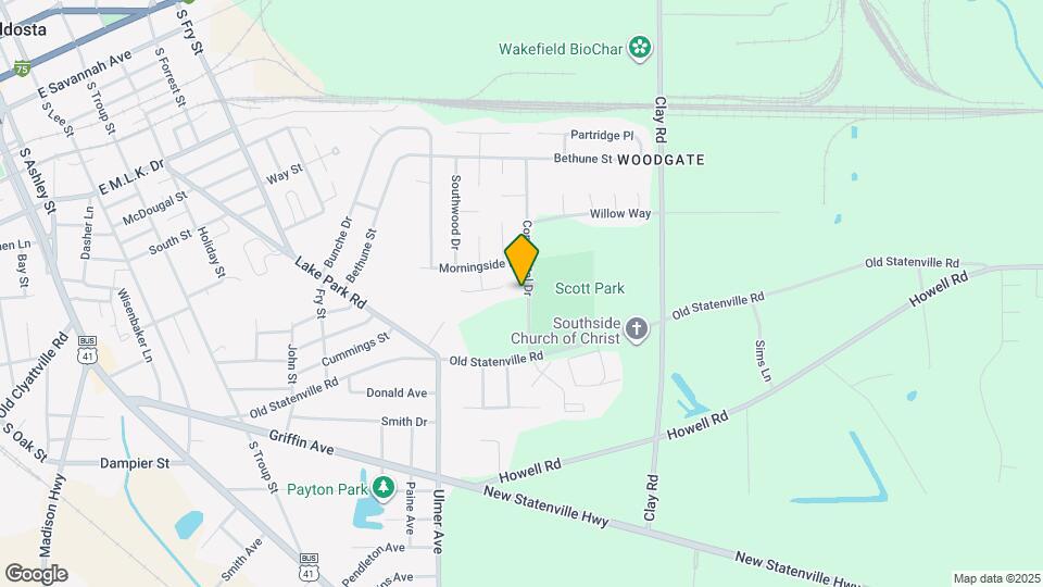 1510 Willie Houseal Dr-Unit -A Map and Location Details