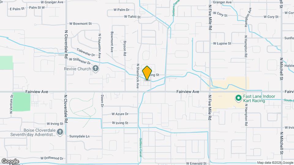 1629 N Mumbarto Ln Map and Location Details