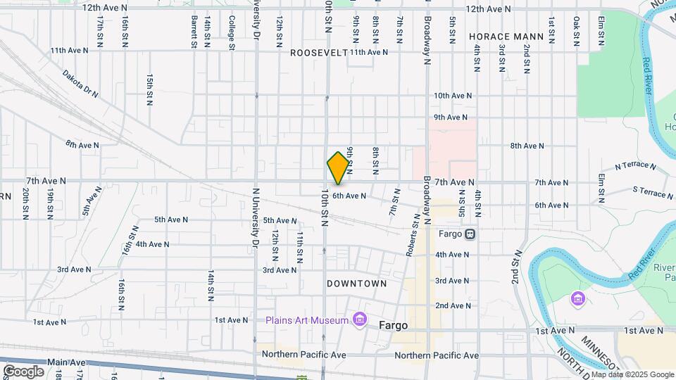 921 6th Ave N Map and Location Details