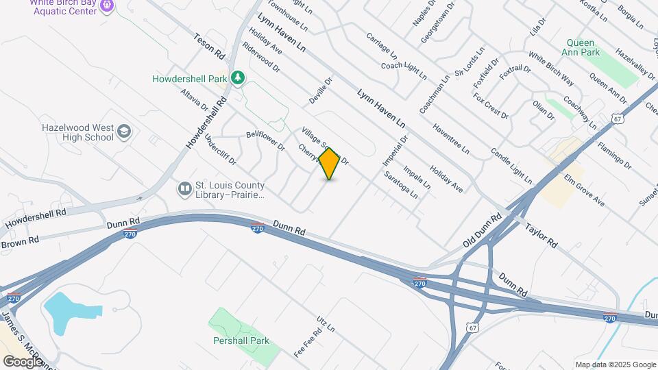 6720 Cherryvale Dr Map and Location Details