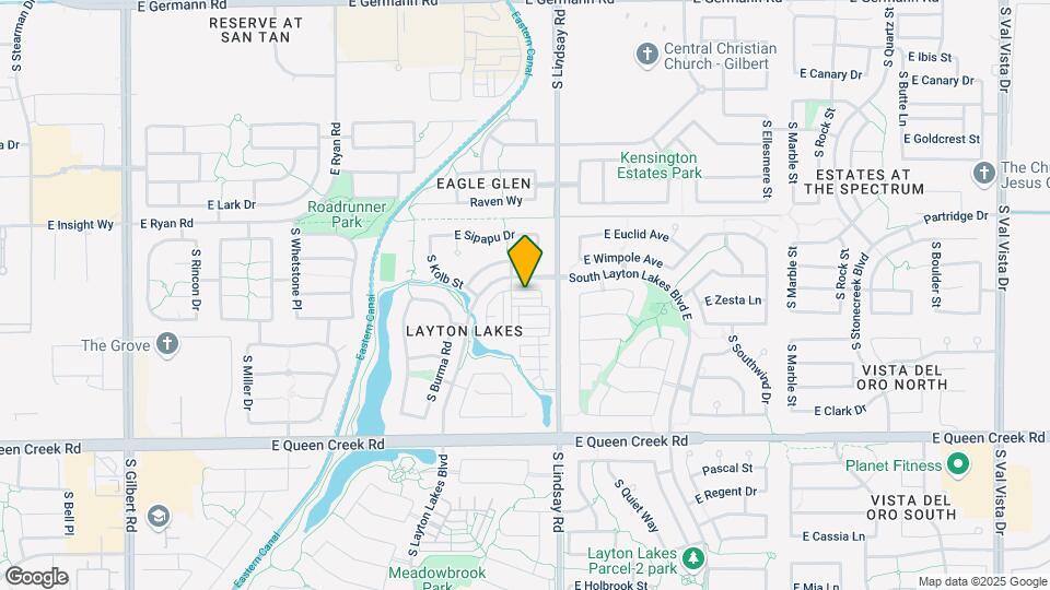 743 E Zesta Ln Map and Location Details