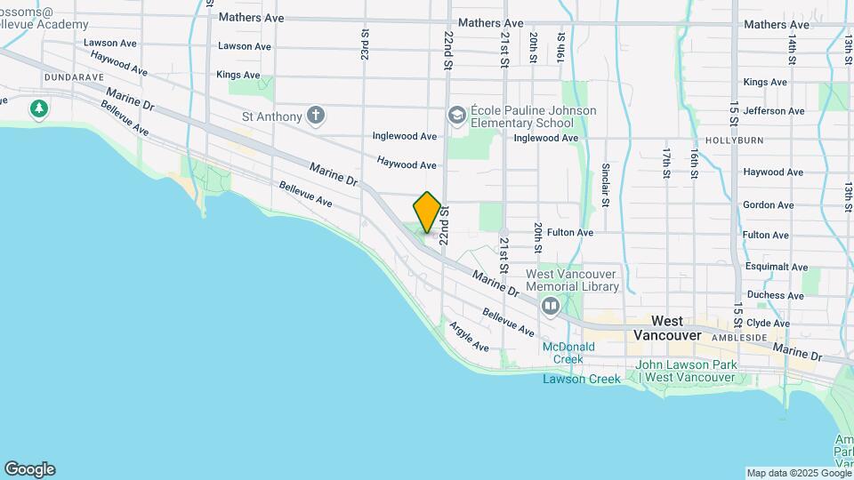 2235 Marine Dr Map and Location Details