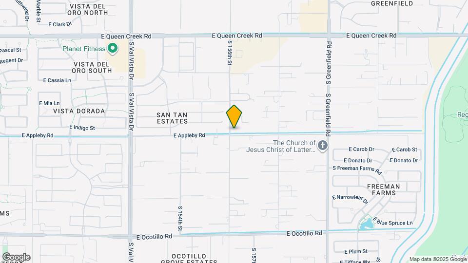 21047 S 156th St Map and Location Details