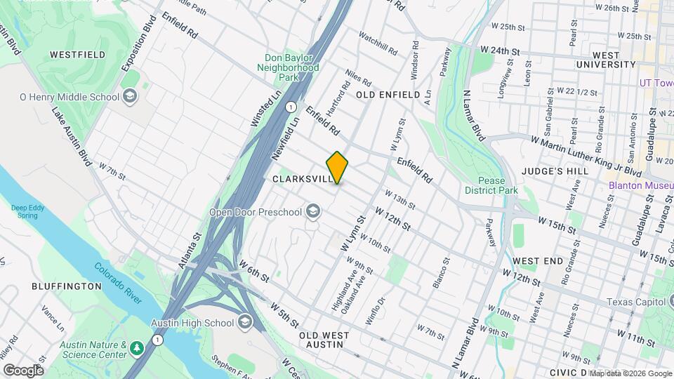 1102 Charlotte St Mapa y Detalles de la Ubicación