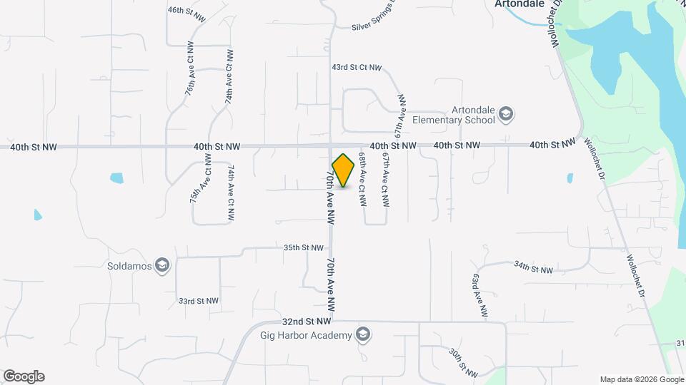 3715 70th Ave NW Map and Location Details