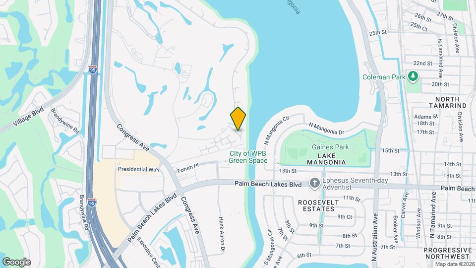 1800 Embassy Dr, Unit 117 Map and Location Details