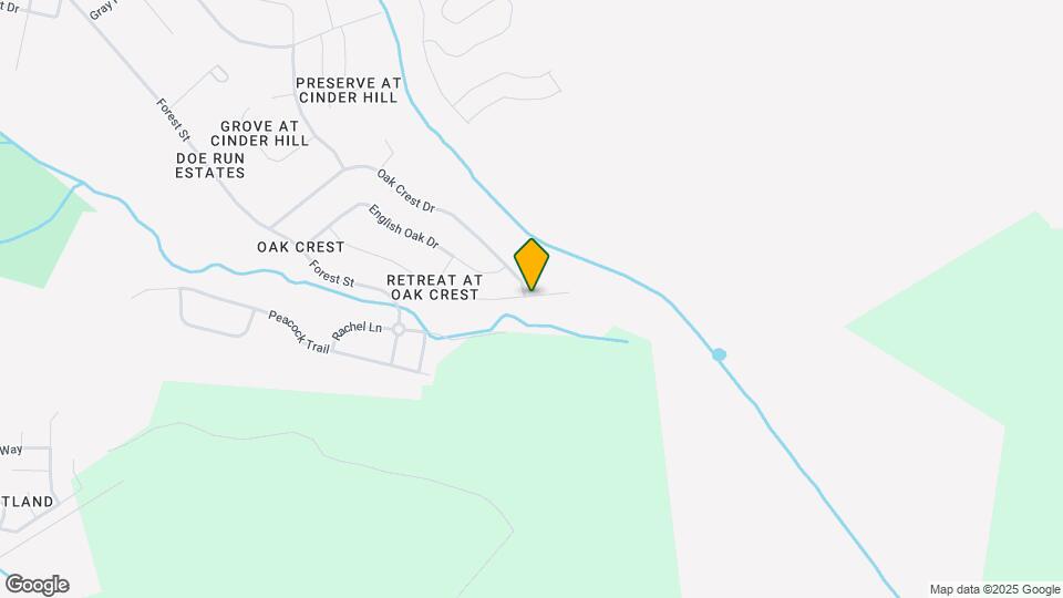 668 Red Oak Ln Map and Location Details