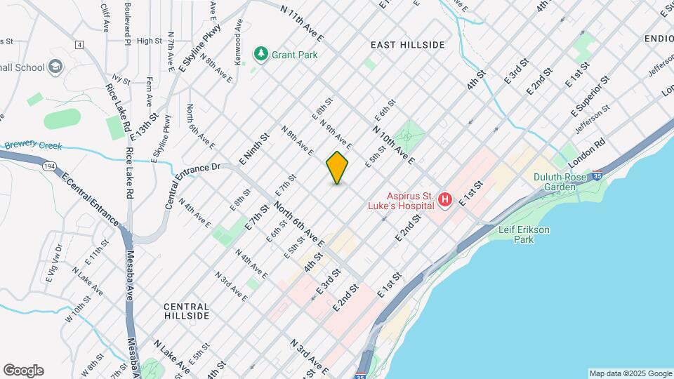 725 E 5th St, Unit 3 Mapa y Detalles de la Ubicación