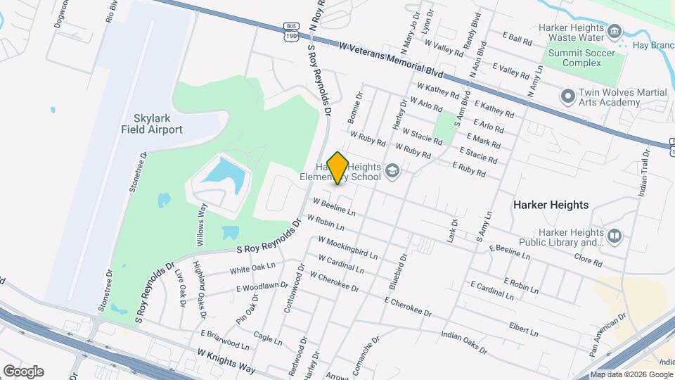 806 White Meadow Ln Map and Location Details