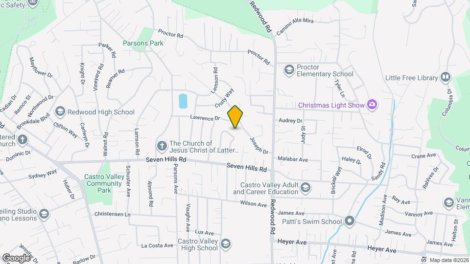 4460 Stanford Ave, Unit in- law unit Map and Location Details