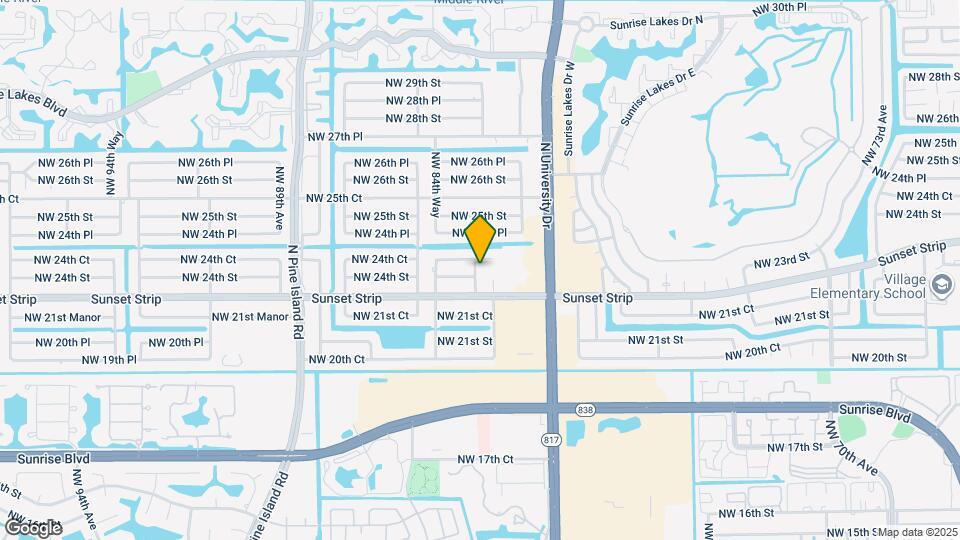 2430 NW 83rd Way Mapa y Detalles de la Ubicación