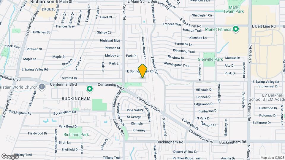 634 Woodhaven Pl Map and Location Details