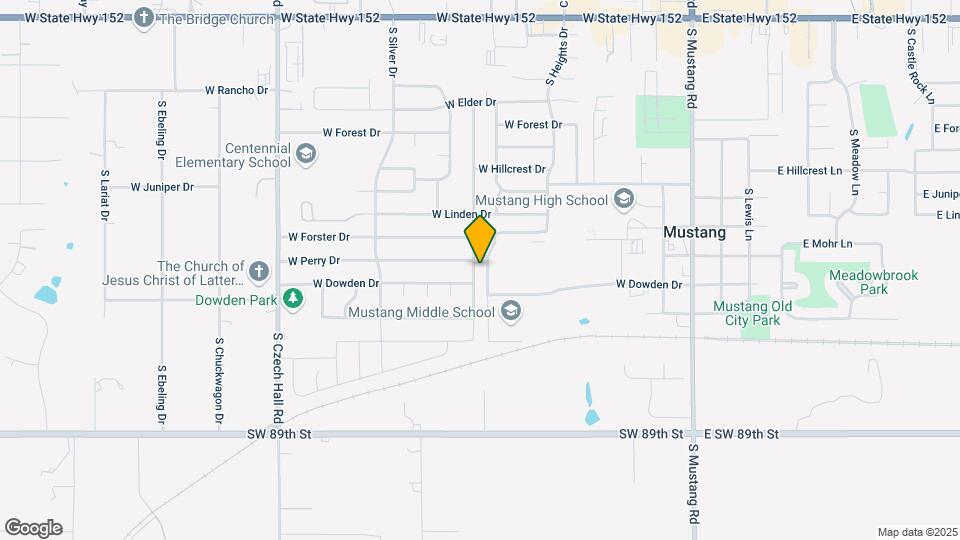1024 S Highland Dr Map and Location Details
