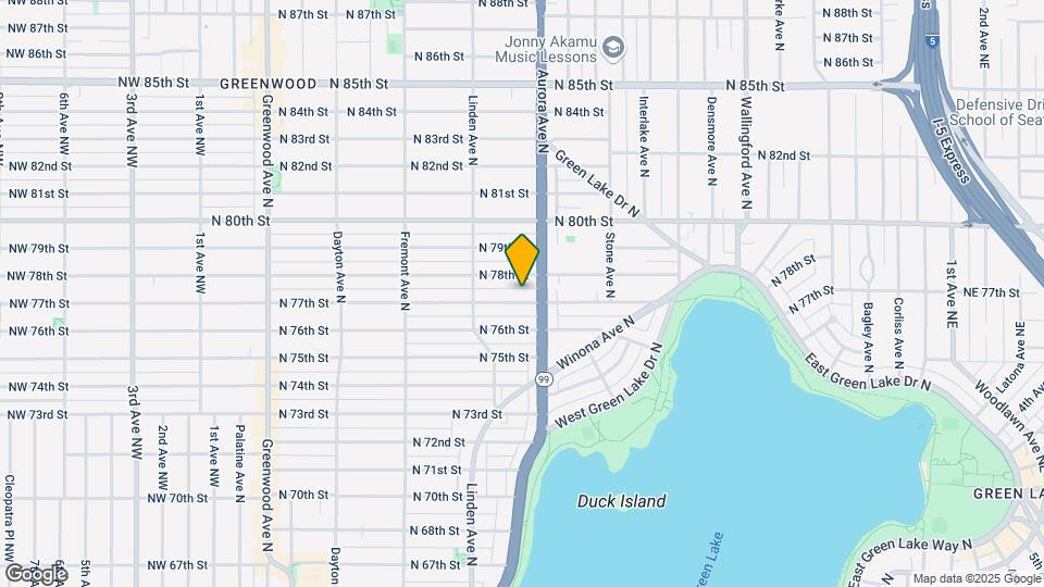 938 N 77th St Map and Location Details