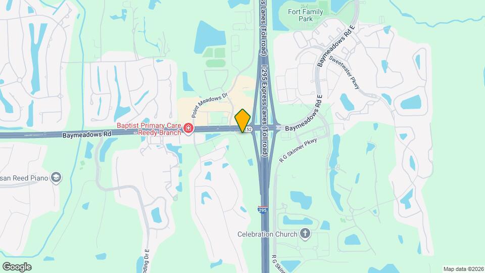 11048 Baymeadows Rd Map and Location Details