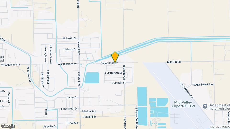 712 Sugar Cane Dr Map and Location Details