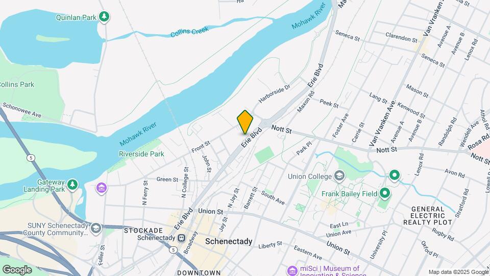 400 Front St Map and Location Details