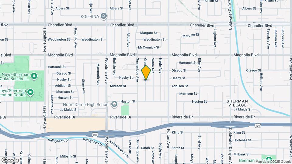 5008 Greenbush Ave Map and Location Details