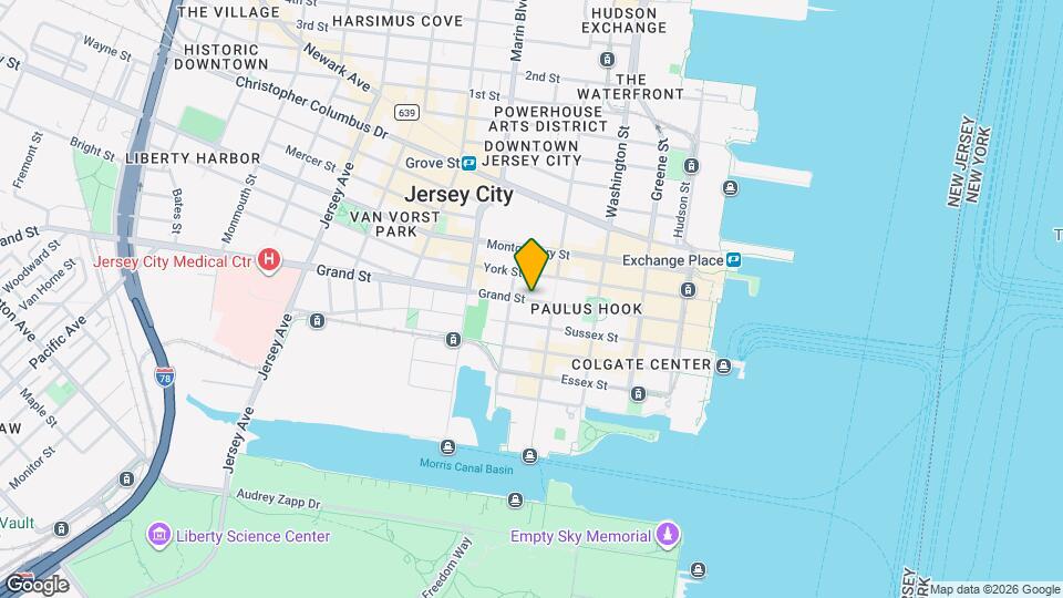 153 Grand St, Unit Garden Mapa y Detalles de la Ubicación