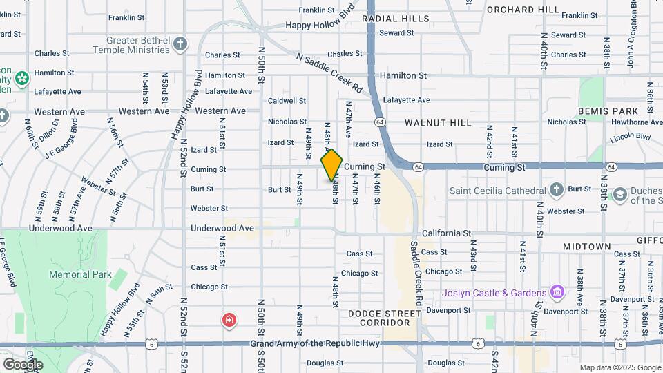 802-804 N 48th St Map and Location Details
