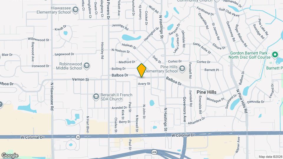 6000 Balboa Dr Mapa y Detalles de la Ubicación