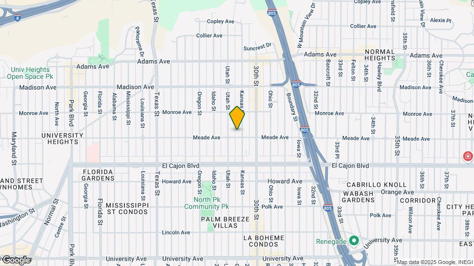2876-2884 Meade Ave Map and Location Details