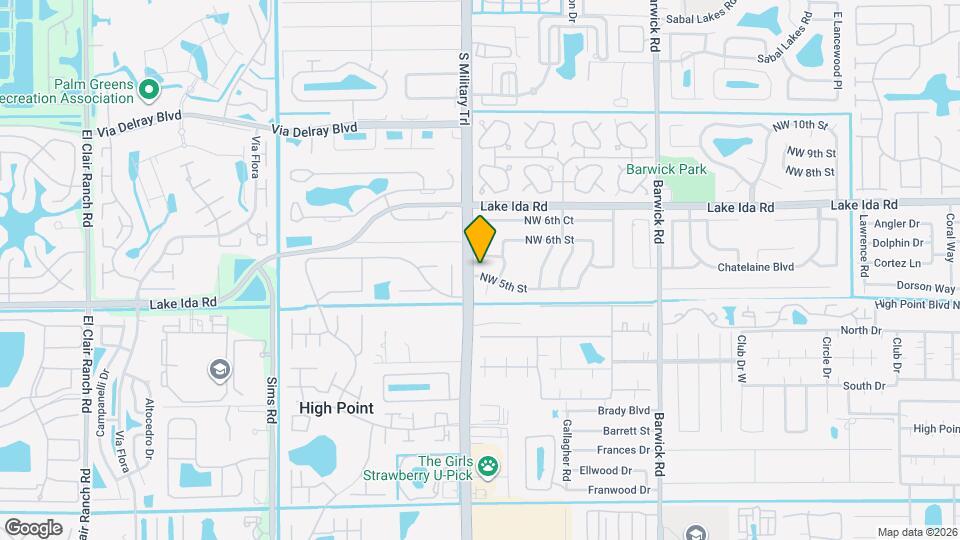 5337 NW 5th St Map and Location Details
