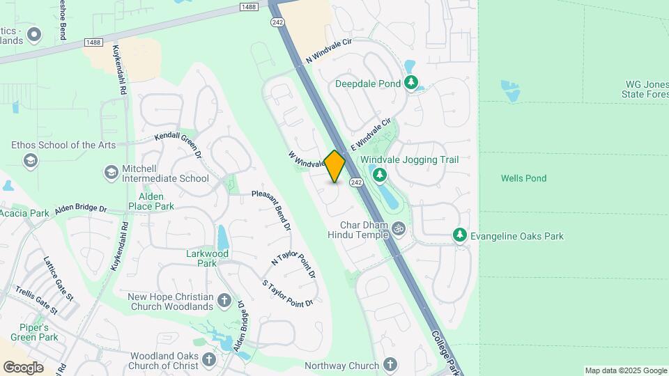 99 E Foxbriar Forest Cir Map and Location Details