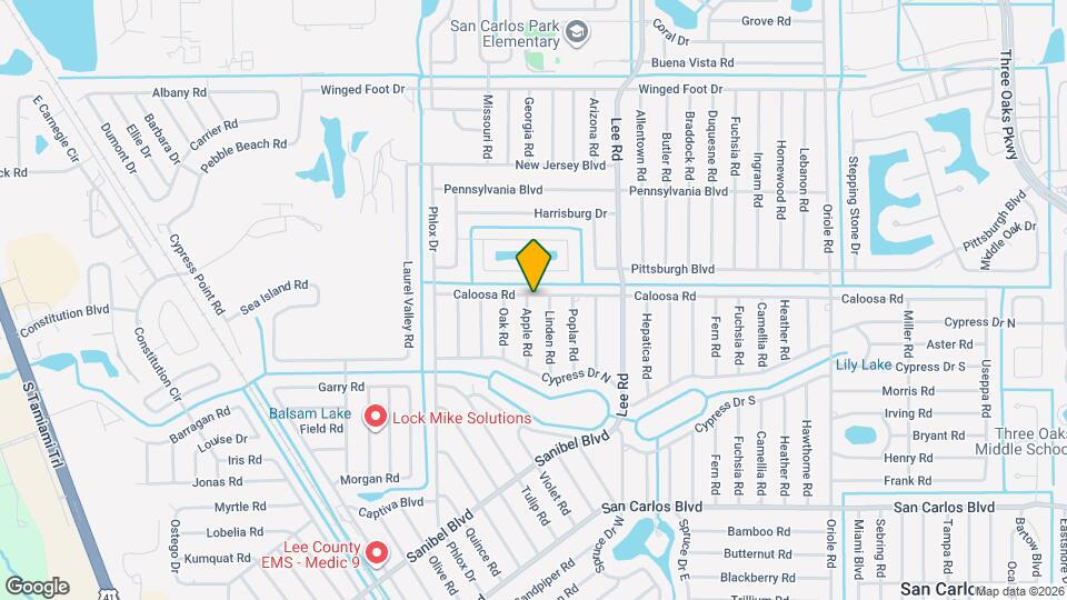 18205 Apple Rd Map and Location Details