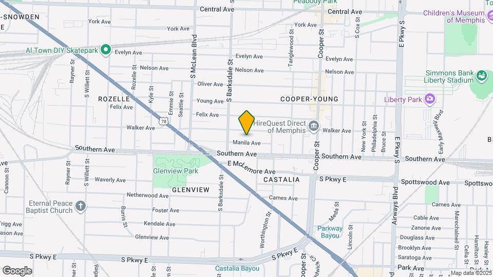 1954 Manila Ave Mapa y Detalles de la Ubicación