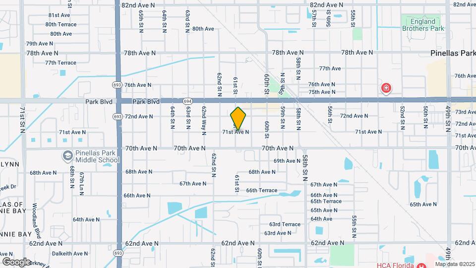 6092 71st Ave N Map and Location Details