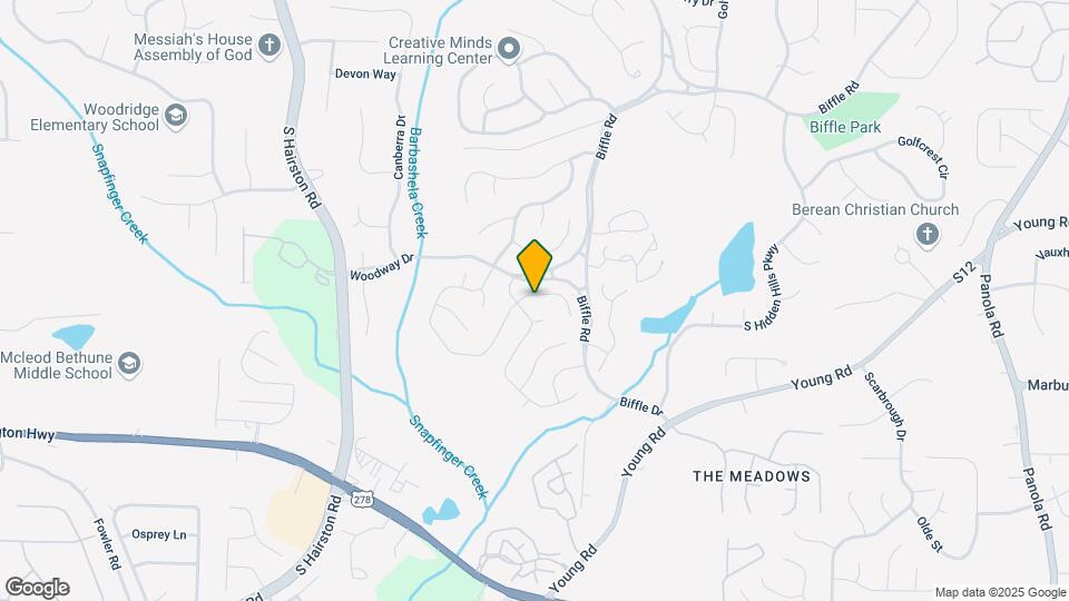 2081 Wedgewood Dr Map and Location Details
